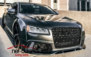 фото thumb №13, Бампер решётка радиатора audi a8 d4 4h 14-18 рестайлинг образец rs 8 s8