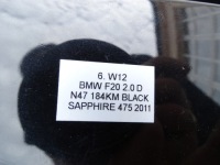 фото thumb №10, Бампер перед передний чёрный sapphire 475 bmw f20 f21 pdc