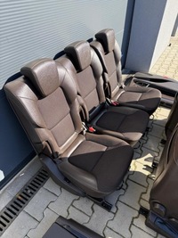 фото thumb №8, Renault espace v комплект сидінь 5 осіб коричнева напівшкіра підігрів перед зад