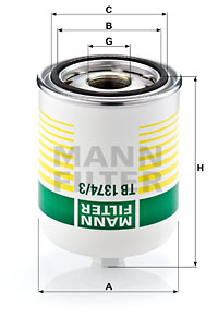 фото thumb №2, Mann-filter tb 1374/3 x вкладыш осушителя воздуха, электропроводка пневматическая
