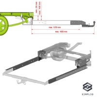 фото thumb №3, Подовжувач рами фаркоп dla ford transit 1986-2000