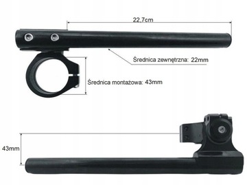 KIEROWNICA YAMAHA FZR 750 RR OWO1 1000 1989 - 1990