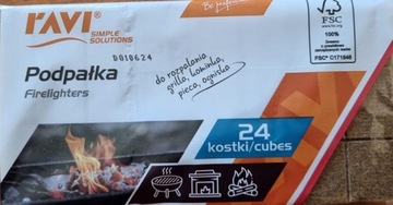 Bieszczadzki węgiel grillowy 10 kg + podpałka szara 24 + zapałki długie