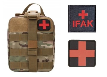 ВОЕННО-ТАТИЧЕСКИЙ ПЕРВЫЙ КОМПЛЕКТ IFAK BW СУМКА НА ТАНК