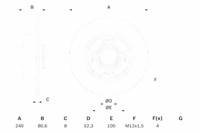 фото thumb №1, Bosch 986 479 007 диск тормозная