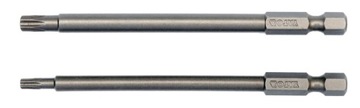 BITY DŁUGIE TORX SECUR T15X100MM T27X100 YATO