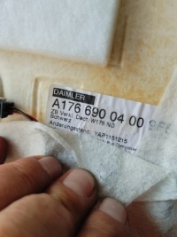 фото thumb №10, Mercedes w176 потолок amg лампа блок двигателя lift