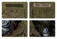 МУЖСКАЯ ВОЕННАЯ КУРТКА BRANDIT M65 GIANT PARKA 3-в-1 ОЛИВКОВЫЙ ЦВЕТ РАЗМЕР M