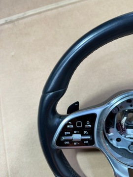 фото thumb №7, Кермо шкіряний, мультифункція, пелюстки mercedes e клас w213 sm
