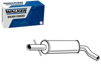 фото thumb №14, Walker гасник системи випускний середній audi a3 seat leon toledo ii