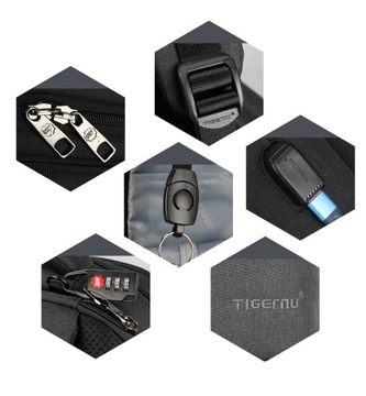 Городской рюкзак для ноутбука T-B3905XL 17