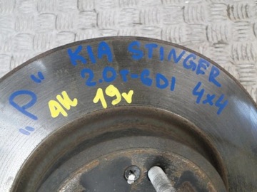фото thumb №10, Поворотна опора ступиця перед kia stinger 2.0 t gdi