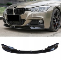фото thumb №1, Сплиттер накладка бампера dla bmw f30 f31 2012-2018 чёрный блеск m sport