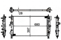 фото thumb №1, Behr hella радиаторов воды opel astra gtc j 1.4