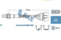 фото thumb №2, Fae 77302 датчик лямбда-зонд