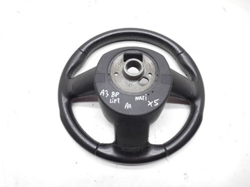 фото thumb №11, Кермо audi a3 8p рестайлінг s line 3-спицева шкіра мультифункція оригінал