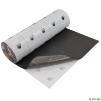 Пена kauczukowa bitmat samoprzylepna изоляционная акустическая 3mm 10x100cm Цена, фото thumb