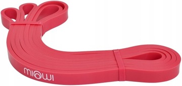 ПРОЧНАЯ РЕЗИНА ДЛЯ ТРЕНИРОВОК POWER BAND MIOWI RED 13 ММ ДО 15 КГ