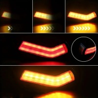 Фара габаритна led 12-24v задні перед ip68 динамічний поворотник 2szt Доставка, фото thumb