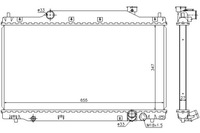 фото thumb №1, Nissens радиатор wody honda civic vii хэтчбек 2