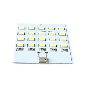 MUSB СВЕТОДИОДНЫЙ МОДУЛЬ ОСВЕЩЕНИЯ 4x5 SMD 5730 5В 470мА