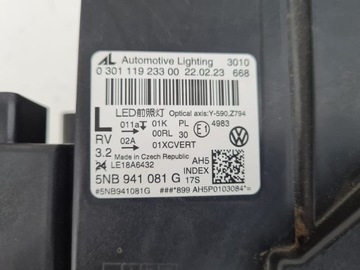 фото thumb №14, Vw tiguan ii 5nb рестайлінг повний led matrix iq light 5nb941081g 5nb941082g вигідна пропозиція