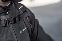 Мотоциклетный рюкзак SHIMA AYRO BACKPACK с жесткой конструкцией черный 24 л
