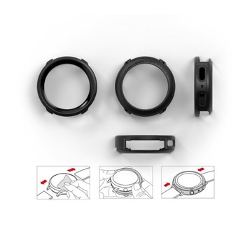 ЧЕХОЛ 2PAK RINGKE ДЛЯ GALAXY WATCH 5 PRO 45MM + СТЕКЛО