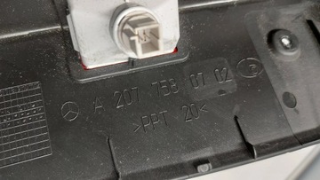 фото thumb №7, Mercedes w207 планка защита крышки багажника