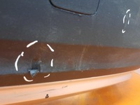 фото thumb №6, Volvo xc40 17- накладка бампер зад задній 31449333