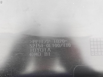фото thumb №10, Toyota highlander iv 4 19- спойлер диффузор зад