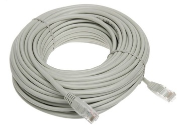 Патчкорд LAN Ethernet Сетевой кабель Utp 20м