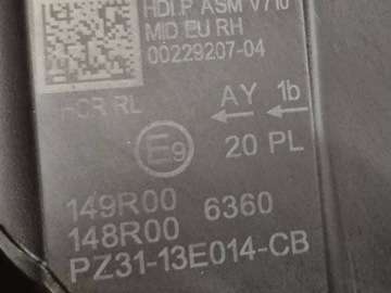 фото thumb №11, Ford transit custom ii лампа фара повний led правий європа pz3113e014cb