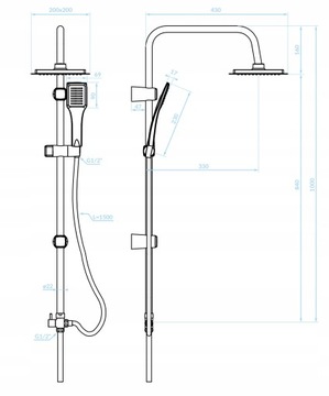 Wanna 160x100 długi PARAWAN obud +bateria SKŁADANA