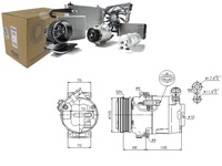 фото thumb №1, Компресор кондиціонера opel astra h astra h classi