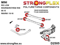 Втулка стабілізатора заднього mini r50/r52/r53 00-06 r53 jcw r60/r61 16mm Доставка, фото thumb