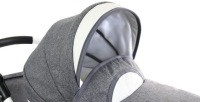 БОЛЬШАЯ ПОЛЬСКАЯ РЕТРО коляска для кукол + КОЖА