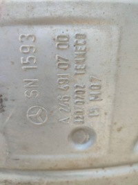 Mercedes-benz gla w156 2015 гаситель задний / конечный / выхлоп Киев, фото thumb