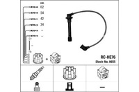 фото thumb №1, Набір трубопровід запалювання ngk 8655