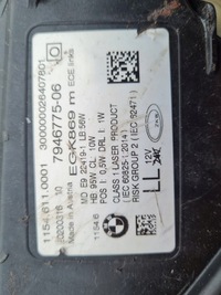 фото thumb №15, Bmw 7 g11 g12 рестайлінг lci повний led laser комплект 7946775-06 7946776-05 вигідна пропозиція