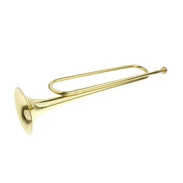 Кавалерийский рожок de-Bugle с флаговыми перчатками для оркестра начального и среднего классов
