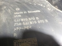 фото thumb №4, Skoda rapid 1.6 tdi 2016r подкрылок правый задняя 5jj810972