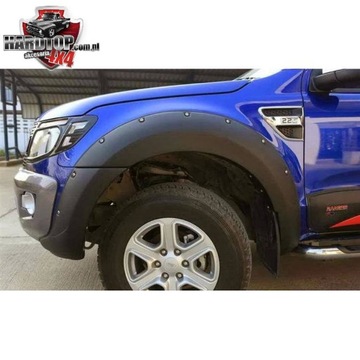 фото thumb №5, Расширители крыльев bushwacker ford ranger 2011+