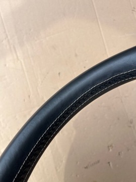 фото thumb №8, Audi q5 sq5 8r 12-16 руль срезанная кожаный лепестки оригинал