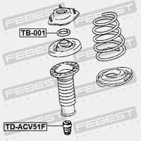 фото thumb №4, Отбойник амортизатора перед febest td-acv51f