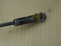 Porsche boxster 986 987 трос подрамник балка задний  98633118101 с Разборки, фото thumb