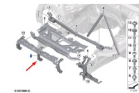 фото thumb №9, Bmw m4 g82 усилитель передней панель радиатор 51748747002