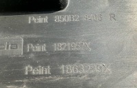 фото thumb №10, Renault clio 4 iv спойлер накладка бампера зад 850b28406r / 850b24001r