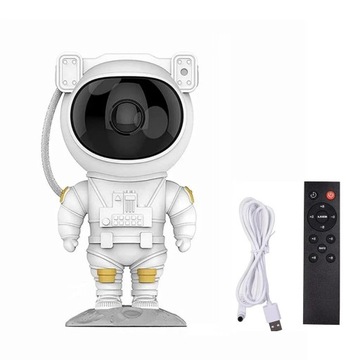 Светодиодный проектор STARS, проектор космонавта для детей, USB-ночник + пульт дистанционного управления