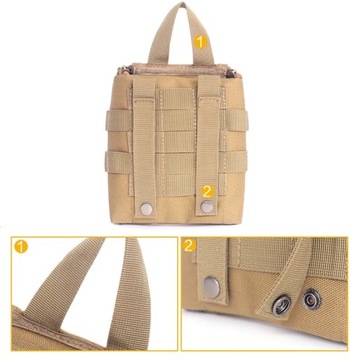Tactical First Aid Bag Waist Bag Emergency Travel Rescue Handbag